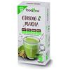 FoodNess - Capsula caffè al ginseng e matcha compatibile con sistema nespresso senza glutine e lattosio gusto erbaceo(6 box Tot. 60 capsule)