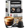 La Capsuleria Caffè d'ORZO CREMOSO (80 Capsule) compatibili con Nespresso, 8 box da 10 capsule, bevanda naturale dal gusto delicato e dalla crema vellutata, ideale per ogni momento (La Capsuleria)
