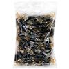 Generico VICENTINI Caramelle Gessetti Neri Incartati Singolarmente - Confettati Ripieni di Liquirizia - Busta da 500 g - 130 Caramelle