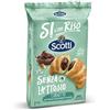 CAIYA Scotti Si con Riso Cornetto con Crema al Cioccolato e Nocciole Senza Lattosio (Lactose Free) 240g