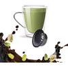 KICKKICK 10 Caffè Aromatizzato Solubile Pistacchio in Capsule Compatibile con Lavazza A Modo Mio Made In Italy