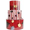 irpot Torta scenografica per festa a tema a scelta in vinile allestimento sweet table (LAUREA)