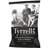 Tyrrells Mano Cotte Patatine Inglesi - Mare Sale E Pepe Nero (150g)