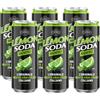 Generico 6X Lemonsoda Mojito Originale Analcolico Italiano, Lemon Soda con Limoni Siciliani 330ml (EDIZIONE 2025)