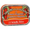 LA BELLE ILOISE scatola di sardine con Luzienne (Espelette al pepe e prosciutto di Bayonne) La Belle Iloise 115g