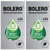 Generico SET 48 BOLERO DA 3 GRAMMI Aloe Vera Strawberry Preparato istantaneo polvere solubile in bustine Sticks per Bevande con Stevia e Vitamina C e Senza Zucchero ideale per fitness e diete