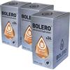 Generico SET 72 BOLERO DA 3 GRAMMI Ginger Preparato istantaneo polvere solubile in bustine Sticks per Bevande con Stevia e Vitamina C e Senza Zucchero ideale per fitness e diete