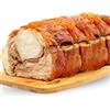 ilgustonline Tronchetto di Porchetta di Ariccia IGP 8 kg circa, Prodotto Artigianale Tipico, Premiata da Gambero Rosso
