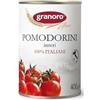 Granoro Pomodoro Ciliegio Intero Naturale Coltivato in Italia - Confezione da 6 - 400 Grammi