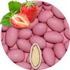 EinsSein Confetti di Cioccolato Fragola rosa 500g Ripieni con Mandorle | 80 pezzo per Matrimonio Battesimo Comunione Cresima e Laurea Confettata | Decorazioni Bomboniere