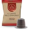 Il caffe' dell'emporio Il Caffè dell'Emporio Miscela Strong Rossa Red Cremosa Capsule Caffe Compatibili con Nespresso (400)