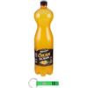 Beni Culinari 6x Oransoda L'Originale Aranciata Italiana - Bevanda Analcolica Gassata con Arance Siciliane - Bottiglia PET 1000ml + Portachiavi Beni Culinari in Omaggio