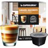 La Capsuleria CARAMEL (96 Capsule) compatibili con Nescafé Dolce Gusto, 6 Box da 16 Capsule, dolcezza cremosa e gusto caramello vellutato, senza glutine (La Capsuleria)