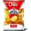 Salati Preziosi 12 x BUSTA PATATINE SALATI PREZIOSI CLASSICA BAR 300 GR BOX ESPOSITORE CHIPS