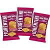 CAIYA 3X Fiorentini Snick Snack Gli Originali Chips di Lenticchie Rosse Super Protein (Gluten Free) 65g [3 Confezioni]