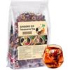 Jeeeun Ginseng Six Treasure Tea, Kidney Tea Formula Ginseng Six Treasure Teas for Daily Wellness, Mulberry, Goji Berry, Red Date | 30 Tea Bags for Men & Women (1 Pack)