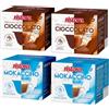 Generico Set 80 Capsule Ristora Compatibili con le Macchine ad uso domestico Nescafè®* Dolce Gusto®* 40 Cioccolato 40 Mokaccino
