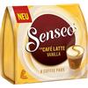 Senseo Café Latte Vanilla, Cialde di Caffè Latte alla Vaniglia, 8 Cialde
