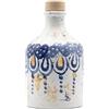 Olio Maximus Delio Olio Extravergine di Oliva dalle migliori cultivar dell'Umbria - Orcio in ceramica "Oro in Blu" (Fantasia 5)