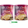 Beni Culinari Crastan Ginseng e Caffè Solubile, senza zucchero, ginseng istantaneo e bevanda al caffè, 2 x (200 g 25 tazze) + portachiavi Beni Culinari