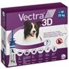 Ceva Salute Animale Vectra 3D Cane 10-25 kg - Confezione Blu - 3 pipette