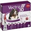 Ceva Salute Animale Vectra 3D Oltre 40 kg - Rosso 3 pipette