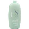 Alfaparf Semi di Lino Calming Micellar Low Shampoo 1000ml - Shampoo Delicato Lenitivo per Cute e Capelli Sensibili