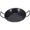 Garcima 5020003 Padella Doppia Fonda, con Manici, Smaltata 45 cm Nero
