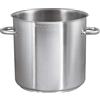 Paderno Serie 1000 - Pentola Grande in Acciaio Inox 18/10 - Ø 28 cm, Altezza 16,5 cm, 17 Litri, per Induzione