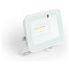 LEDKIA LIGHTING Proiettore LED 20W RGBW IP65 con Telecomando IR Bianco per giardino, terrazza, patio RGBW