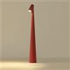 HSKJTT Lampada Da Scrivania A Led Portatile Ricaricabile Tramite Usb Con 3 Livelli Di Luminosità Regolabili Controllo Touch Luci D'Atmosfera Per Svegliarsi(Red,45x5.5cm)