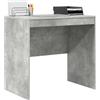 vidaXL Scrivania Grigio Cemento 80 x 50 x 76 cm, Scrivania compatta, Stile Moderno, Spazio ergonomico, Tavolo per Scrivere, Mobile Resistente per stanze Piccole