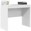 vidaXL Scrivania Bianco 90 x 50 x 76 cm, Scrivania compatta, Stile Moderno, Spazio ergonomico, Tavolo per Scrivere, Mobile Resistente per stanze Piccole