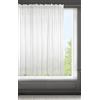 Eurofirany Lucy Tenda in Voile, Tenda Trasparente con Fettuccia Arricciatenda - 1 unità, Camera da Letto, Soggiorno, Cucina, 300 x 160cm, Bianco