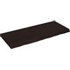 vidaXL Ripiano Marrone Scuro 120x50x(2-6) cm Massello Rovere Trattato