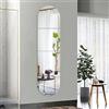 Lokiiz Specchi a lunghezza intera per pareti 30,5 x 30,5 cm, 4 specchi acrilici in plexiglass per montaggio a parete, senza cornice, quadrati, make-up, grande specchio lungo per casa, allenamento, corridoio