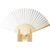 SUPVOX Supporto in Legno per Ventaglio Giapponese Pieghevole, Porta Ventagli da Parete Elegante per Arredamento Casa, Espositore Sicuro Finitura Liscia per Ufficio e Sala da Pranzo