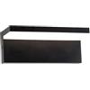 Partenopea® Applique lampada a LED Lampada da parete per mura esterno plafoniera balcone giardino androni impermeabile (Luce Bianca fredda 6500K, Rettangolare)