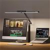 Honeywell LED Lampada da scrivania per ufficio - HWT-HJ1 Sunturalux™ Lampada da scrivania con morsetto per ufficio, luce tattile da scrivania dimmerabile Lampada flessibile a morsetto a doppia sezione