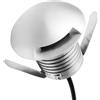 GUODDM Faretti Rotanti, Proiettori A LED A Lungo Raggio da 220 V, Luci da Parete per Illuminazione di Cortili di Ville Impermeabili IP65(Q1-1 Way,24V-Warm White 3000K)