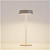 Palmina 901 Lampada da Tavolo Senza Fili di Design, Ricaricabile USB-C con Batteria Aggiornata 2026, jour senza fili 4400mah,Dimmerabile Touch, IP54, Lampada LED per Interni ed Esterni