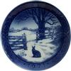 ROYAL COPENHAGEN PIATTO DI NATALE 1971 ORIGINALE PORCELLANA PRIMA SCELTA