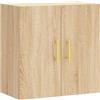 vidaXL Armadietto a Muro Rovere Sonoma 60x31x60 cm Legno Multistrato