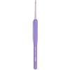 Tulip Etimo Murasaki Uncinetto - Uncinetto Ergonomico in Alluminio con Impugnatura Softgrip, Leggero e Punta Liscia per Tutti i Tipi di Filato, Manico Viola, 2.50mm - 1 Pezzo