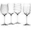 Mikasa Cheers Set di 4 bicchieri da vino bianco in cristallo, 450 ml (15 fl oz)
