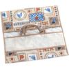 hobbymio.it Borsa porta vivande in tessuto da ricamare a punto croce, Porta Torte da ricamare a Punto Croce, Porta Torte da trasporto in Tessuto Trapuntato, tela aida (699.18 Gallina Kiki)