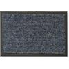 Carpido Zerbino per interni - tappetino antiscivolo per ingressi - idrorepellente clean-off - easy-care dust control mat 60 x 80 cm blu
