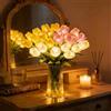 Generic Luce Romantica Tulipano Radiante, 15 Pezzi Di Tulipani A Led Scintillanti Che Non Svaniscono Mai, Lampada Notturna A Forma Di Fiore Per Decorazione Comodino Della Camera Da Letto E Regalo (Misto)