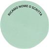 MAYRA Tovaglietta Personalizzata con Nome o una Scritta Ricamato Tovagliette per Colazione tipo Tovagliette Americane Paglia Rotonde 35cm diametro - Idee regalo per la Casa (Menta)