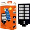 Generico Lampione Stradale Solare LED 1500W - Faro Impermeabile con Telecomando e Kit di Montaggio Incluso